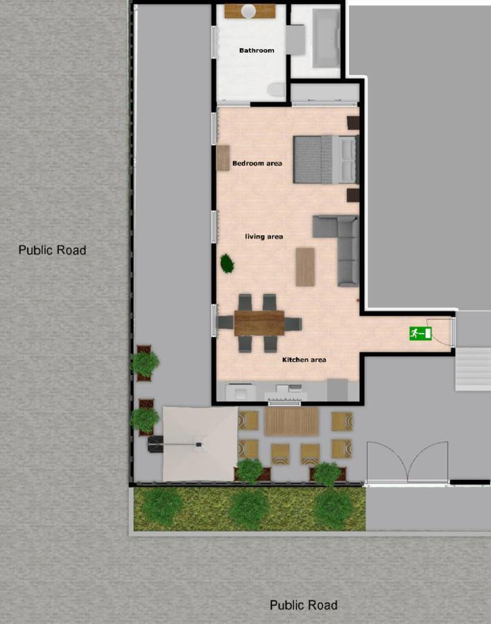 Appartamento Titus Cfu Ipsos Esterno foto